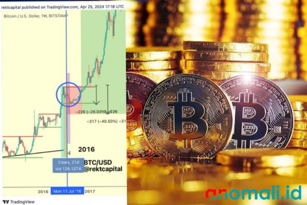 Harga Bitcoin (BTC) Menghadapi Zona Bahaya Pasca-Halving - anomali.id